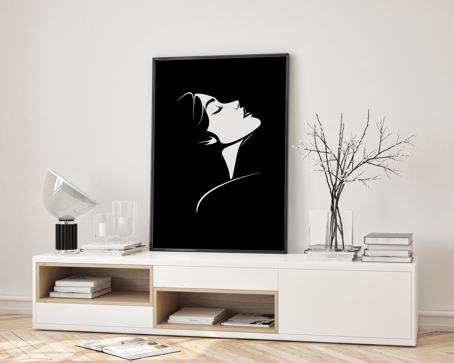 Wall Art Print - ELEGANT WOMAN
