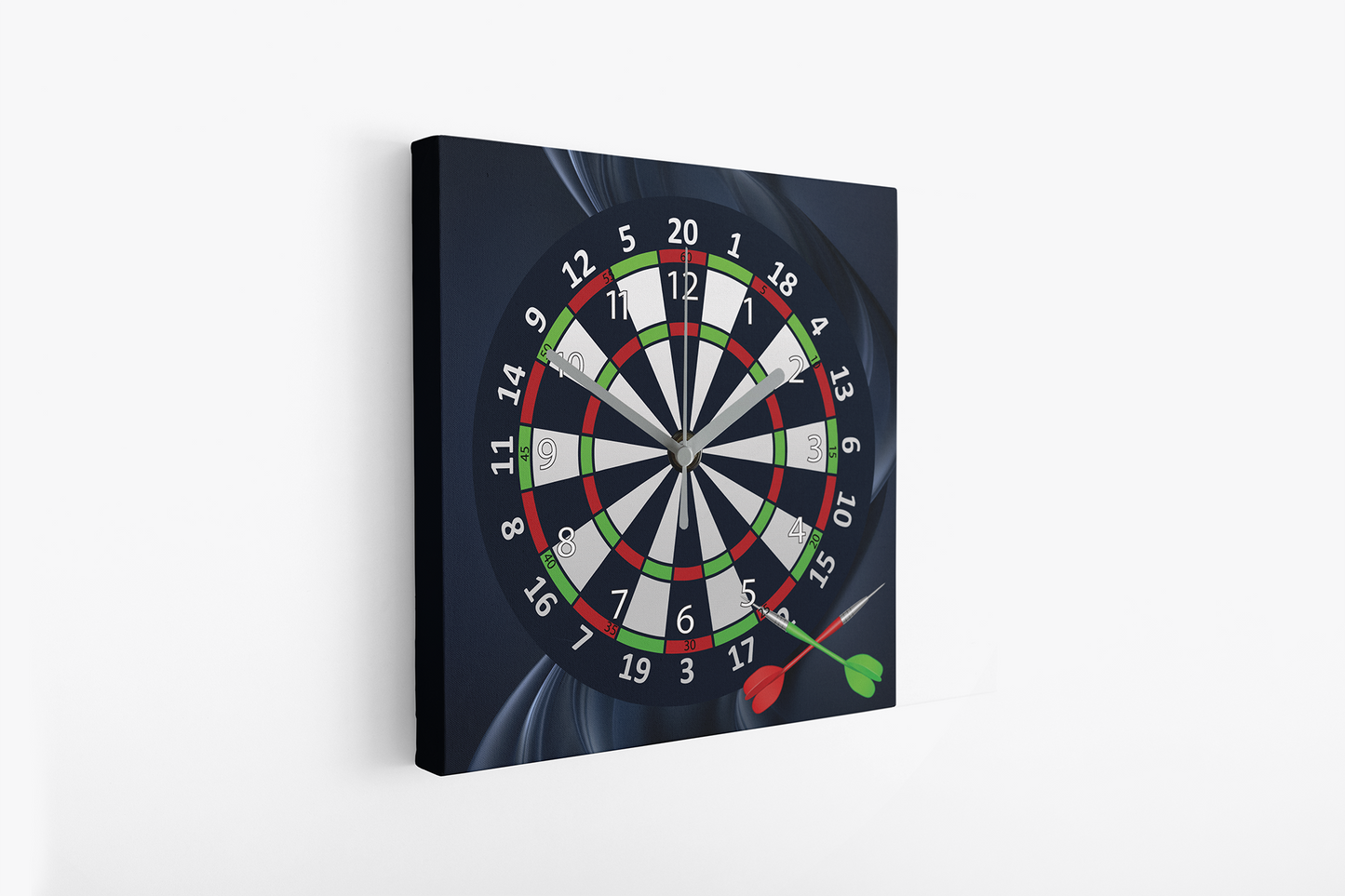 Dartboard - Canvas Wall Clock