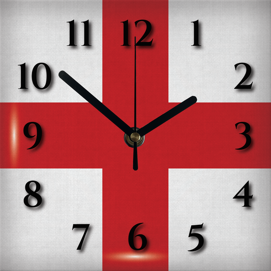 Wall Clock Canvas - National Flag