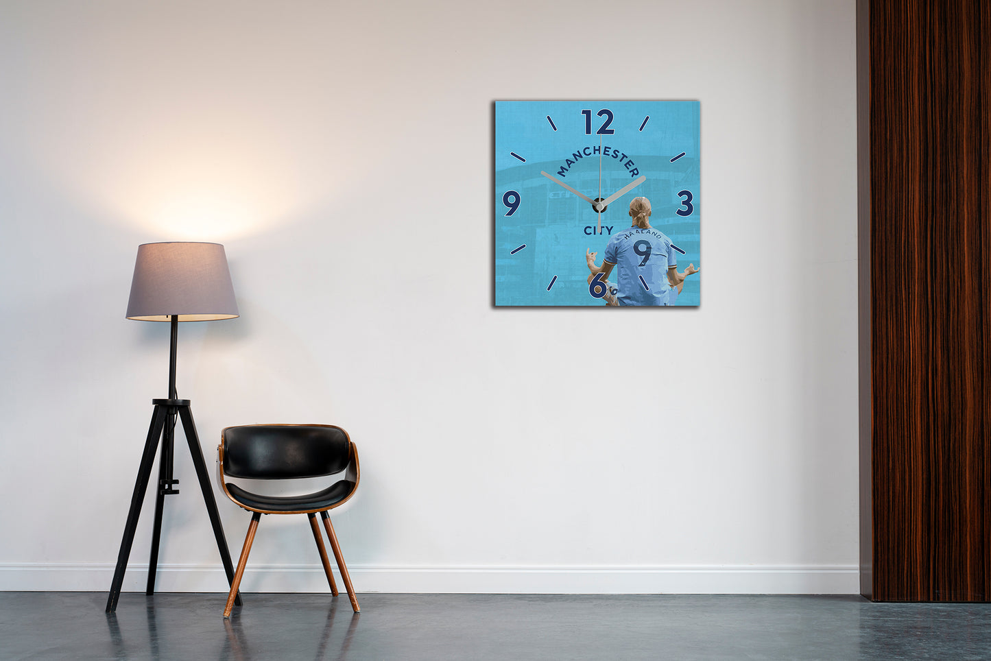 Wall Clock - MANCHESTER CITY