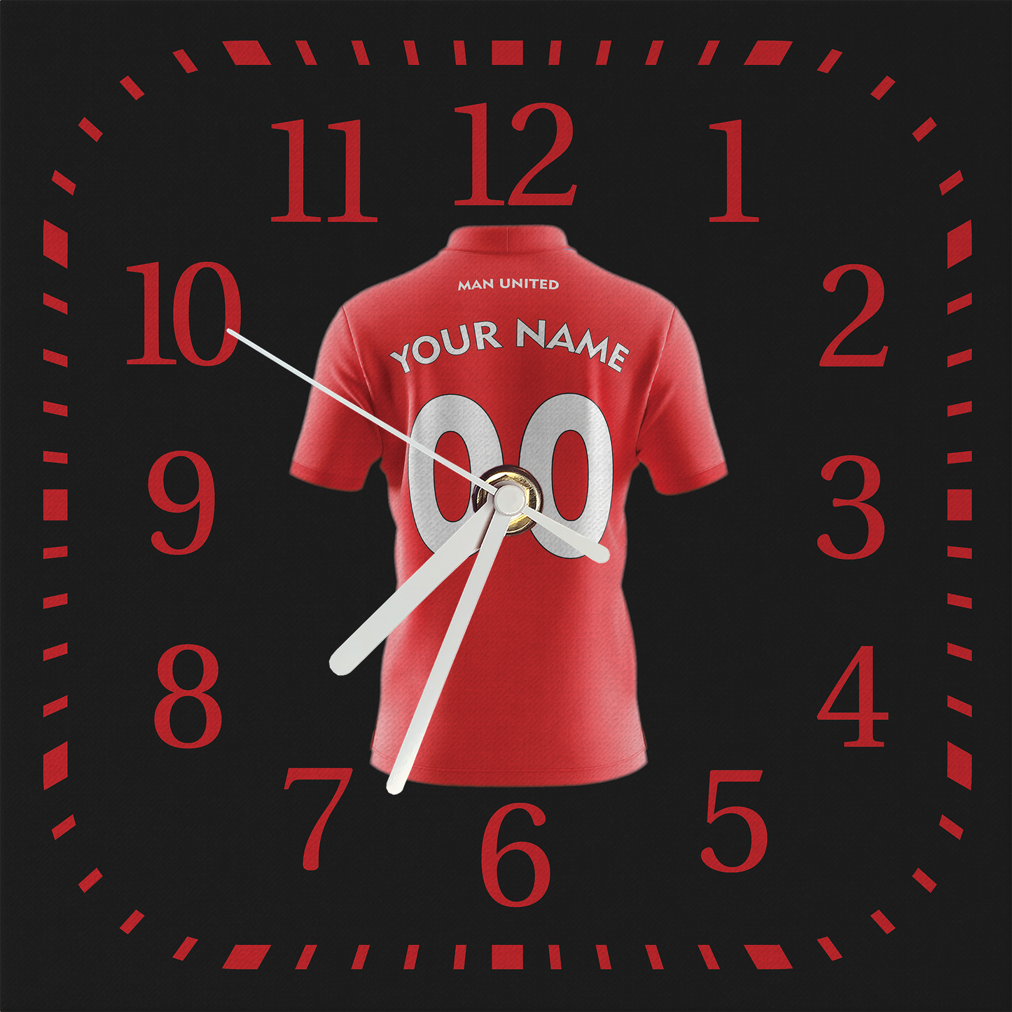 Wall Clock - MANCHESTER UNITED PLAYERS