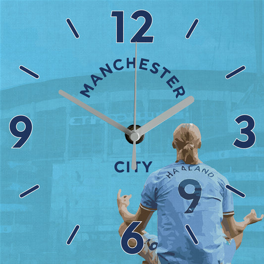 Wall Clock - MANCHESTER CITY