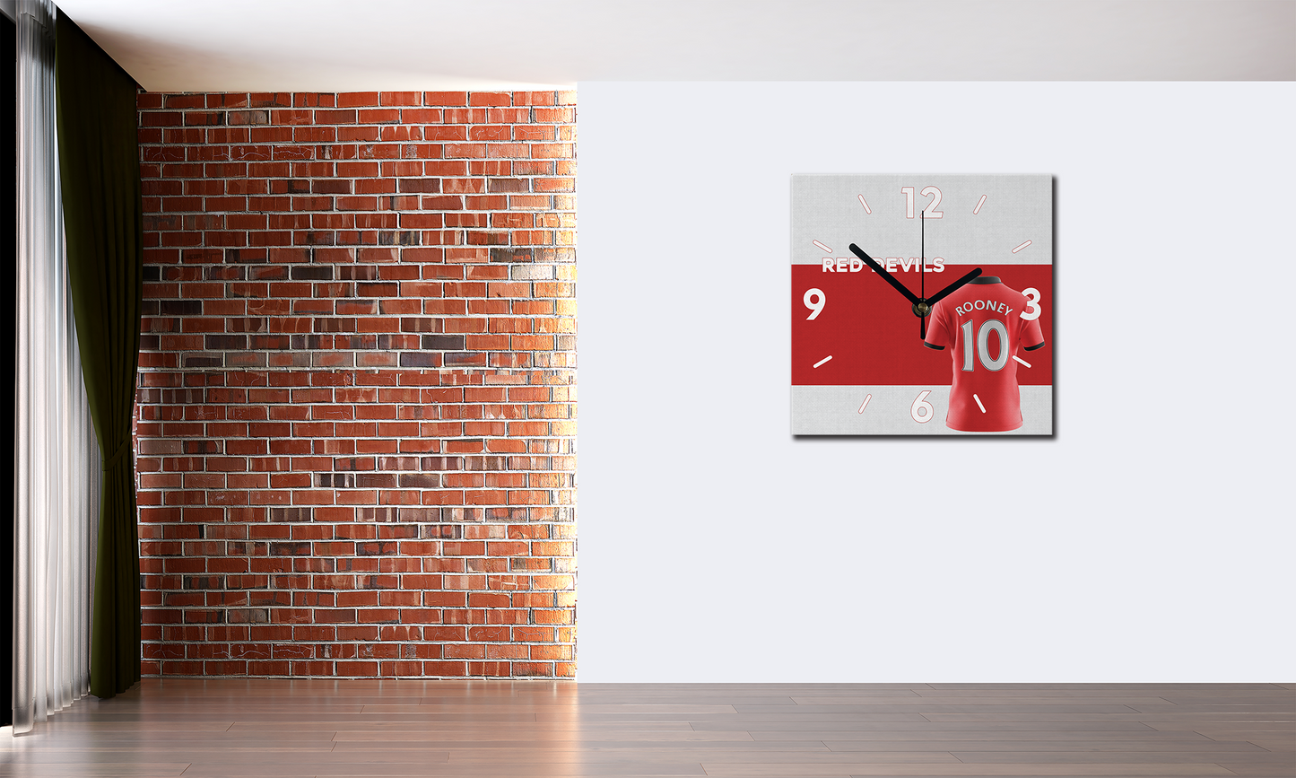 Wall Clock - RED DEVILS