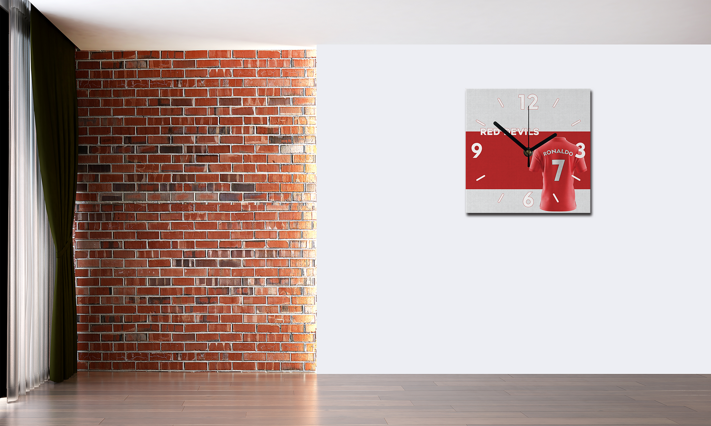 Wall Clock - RED DEVILS