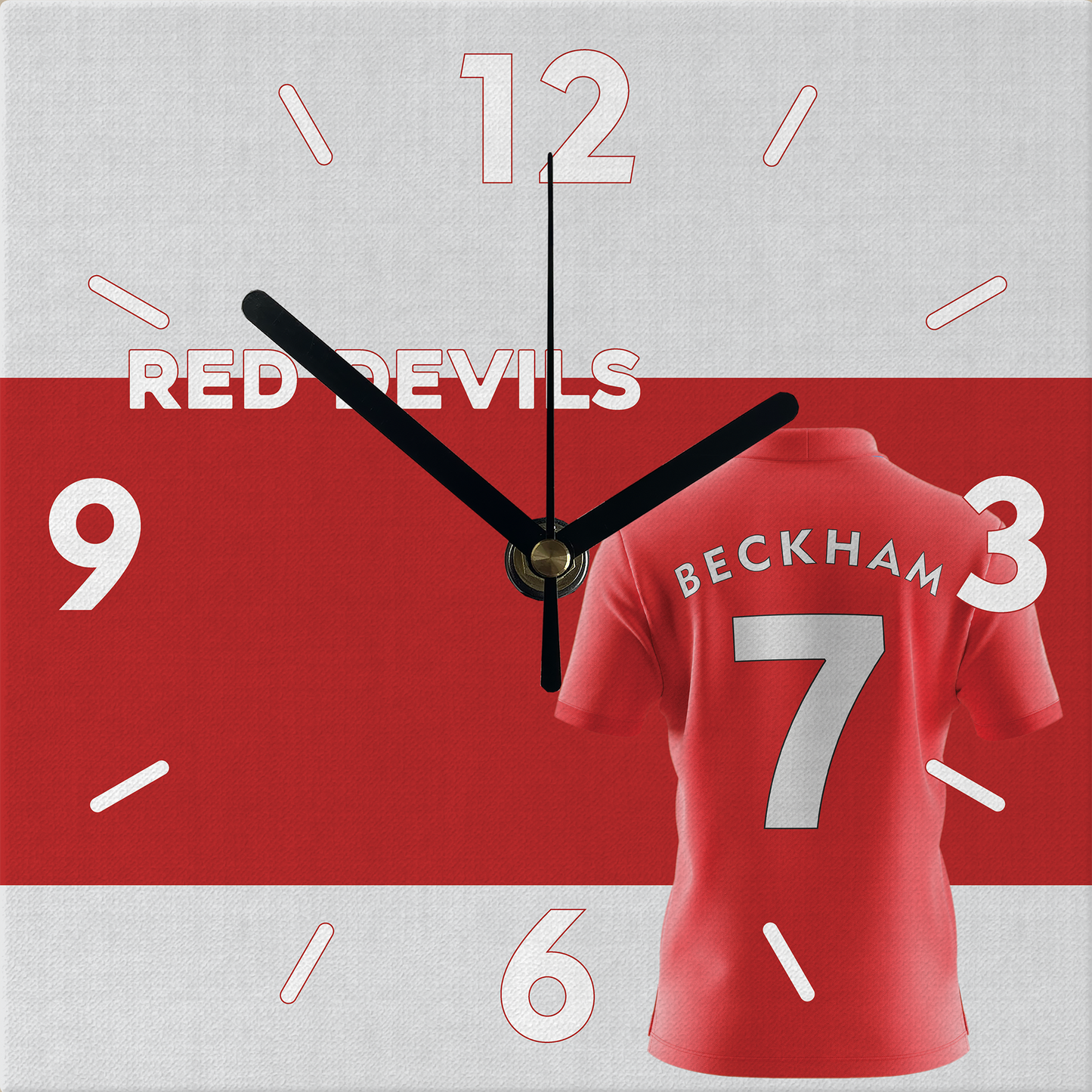 Wall Clock - RED DEVILS