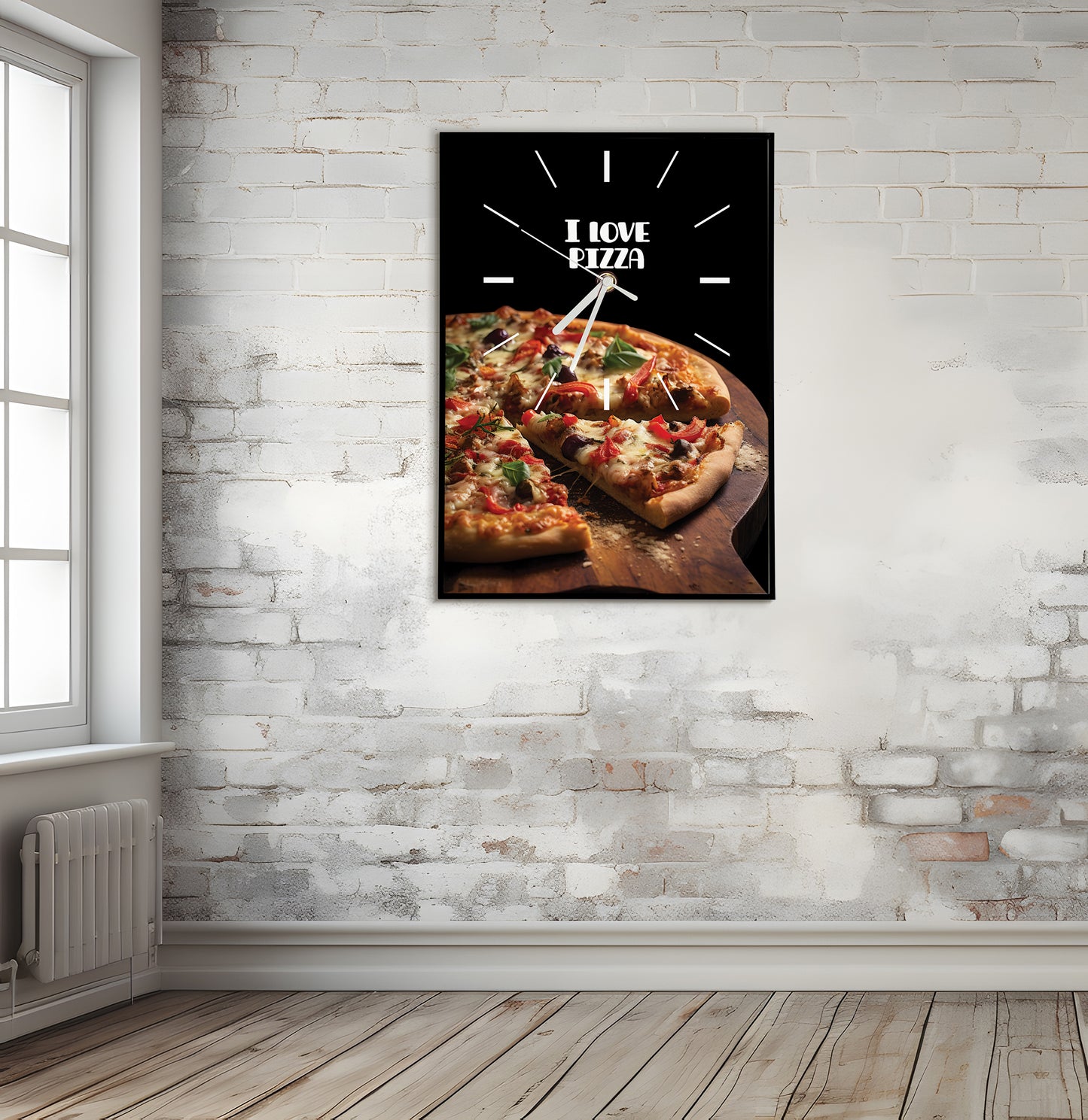 Wall Clock - PIZZA