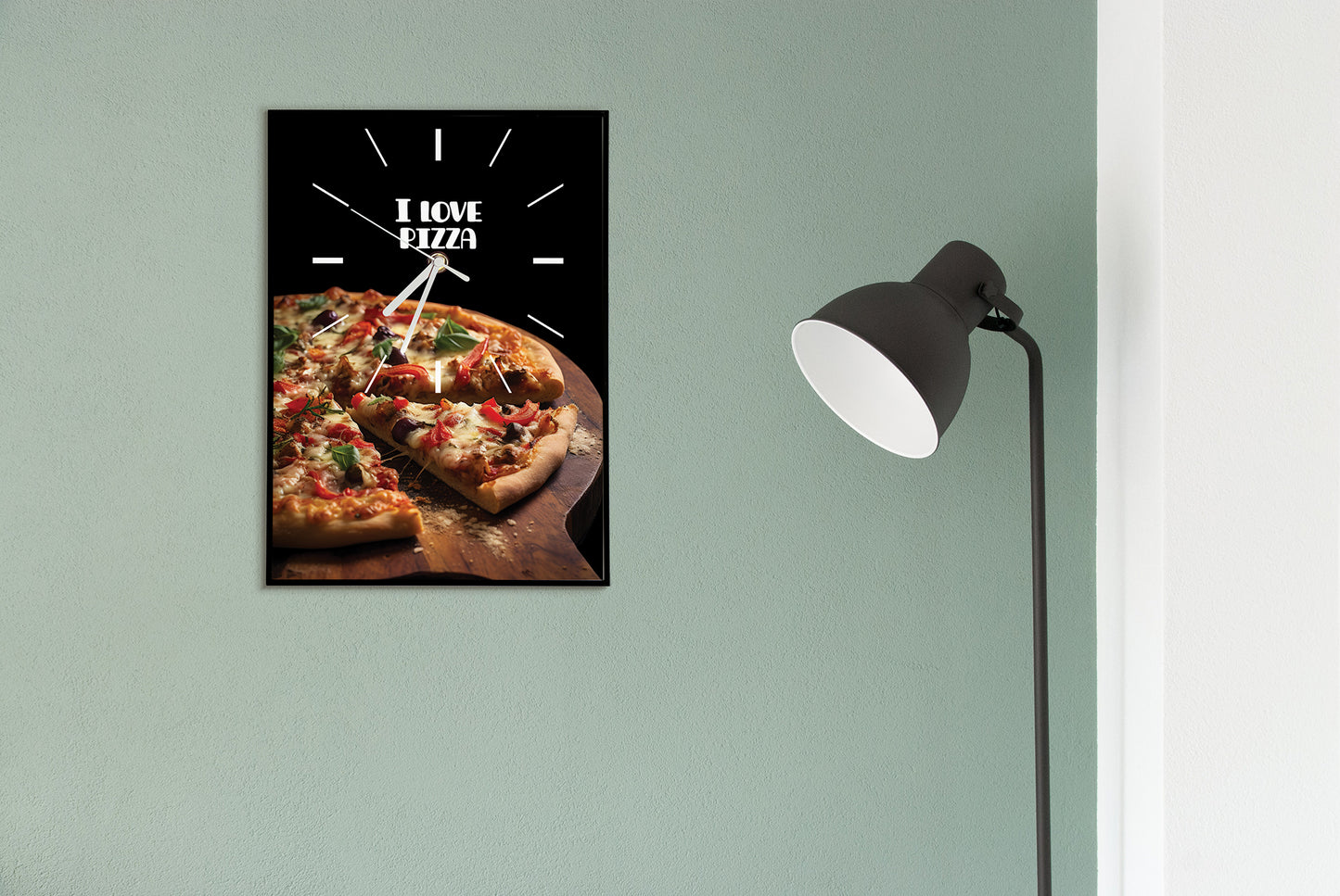 Wall Clock - PIZZA